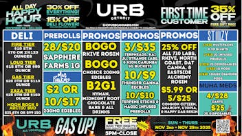 URB CANNABIS - DETROIT WE PRICE MATCH!!!