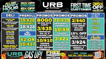 URB CANNABIS - MT PLEASANT WE PRICE MATCH!!!!!
