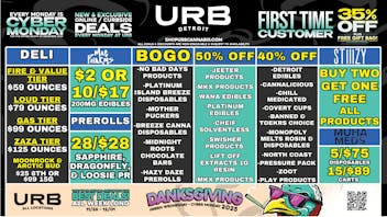 URB CANNABIS - DETROIT WE PRICE MATCH!!!!