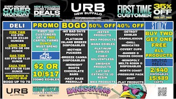 URB CANNABIS - NEW BUFFALO WE PRICE MATCH!!!!