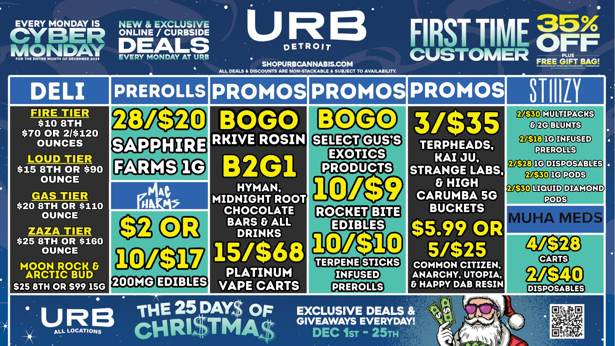 URB CANNABIS - DETROIT WE PRICE MATCH!!!!