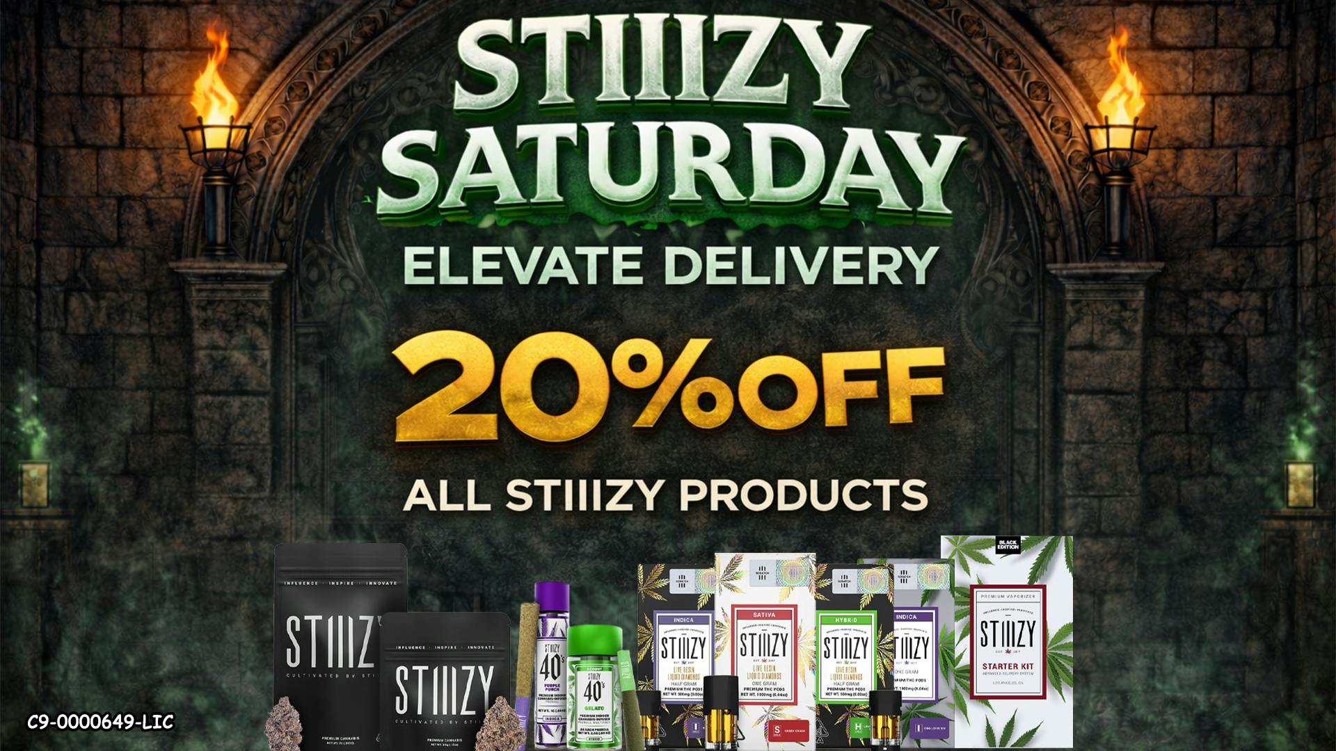 Firefly Delivery Stiiizy Saturday !!