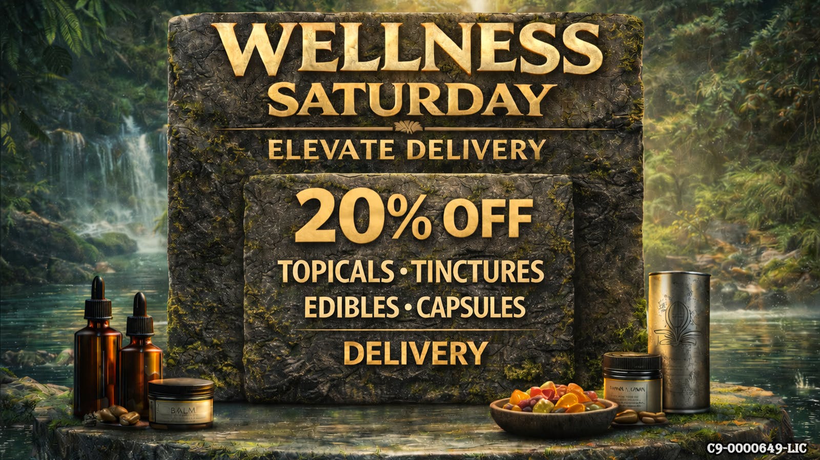 Firefly Delivery Wellness Saturday! 20% Off All Wellness Products