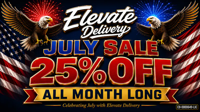 Firefly Delivery 25% Off Your Order!!