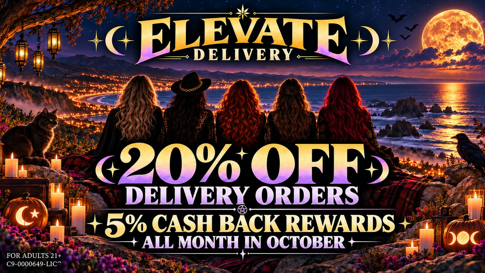 Firefly Delivery 20% Off Plus 5% Cash Back Rewards