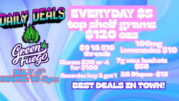 Green Fuego Dispensary BEST DEALS IN SF
