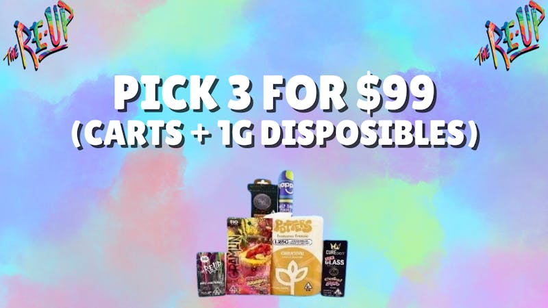 The Re-Up - Sacramento 3 CARTS FOR $99!