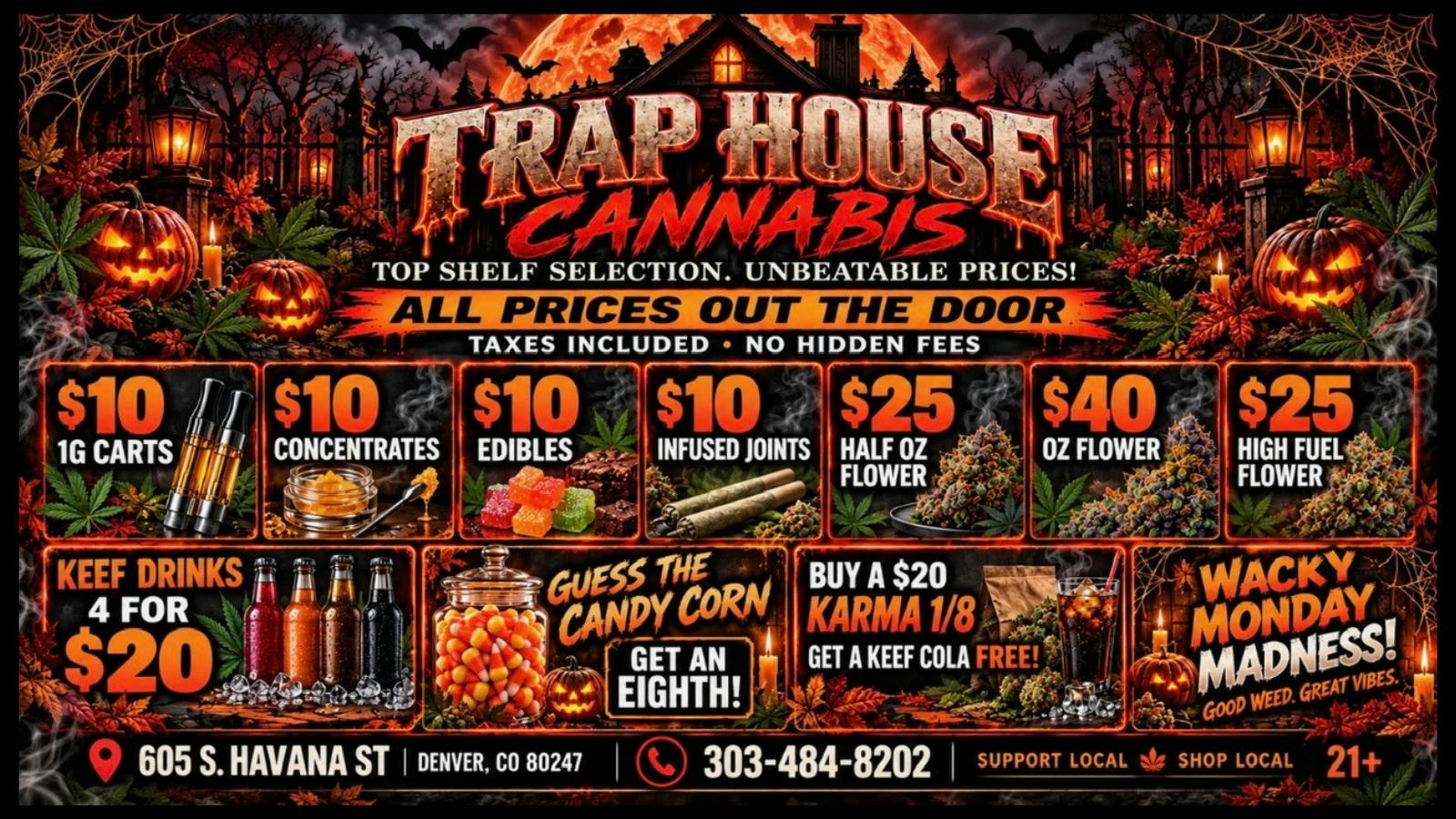 Traphouse WEEKLY DEALS AT TRAPHOUSE!