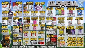 Olswell Cannabis Co 🦉$20/5G LIMIT RESIN | OLSWELL WEEKLY DEALS
