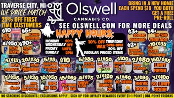 Olswell Cannabis Co 🦉10/$35 1G 510 THREADS AT OLSWELL!🍂