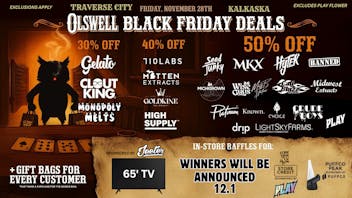 Olswell Cannabis Co - Kalkaska 🦉OLSWELL BLACK FRIDAY DEALS 11.26-12.1🤠🦃