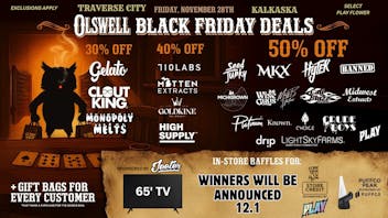 Olswell Cannabis Co - Kalkaska 🦉OLSWELL BLACK FRIDAY DEALS 11.26-12.1🤠🦃