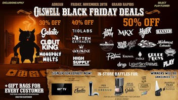 Olswell Cannabis Co OLSWELL GR, BLACK FRIDAY DEALS 11.26-12.1