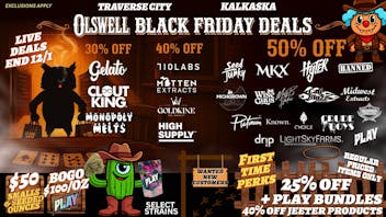 Olswell Cannabis Co - Kalkaska 🦉OLSWELL BLACK FRIDAY DEALS 11.26-12.1🤠🦃
