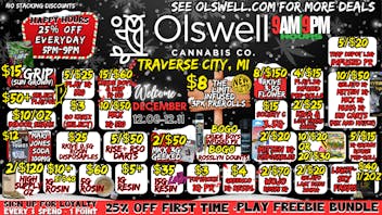 Olswell Cannabis Co BOGO BREEZE DISPO | 🦉OLSWELL, TRAVERSE CITY!