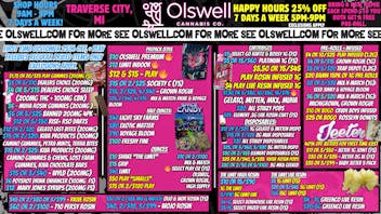 Olswell Cannabis Co OLSWELL WEEKLY DEALS, SHOP NOW!