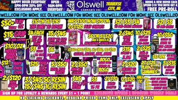 Olswell Cannabis Co OLSWELL WEEKLY DEALS, SHOP NOW!