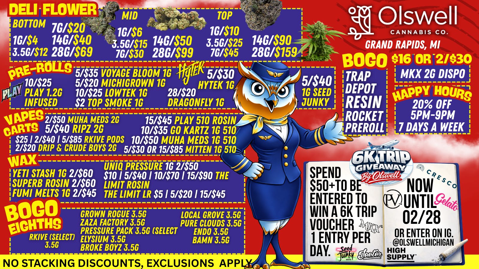 Olswell Cannabis Co OLSWELL TRAVERSE CITY LIVE DEALS.