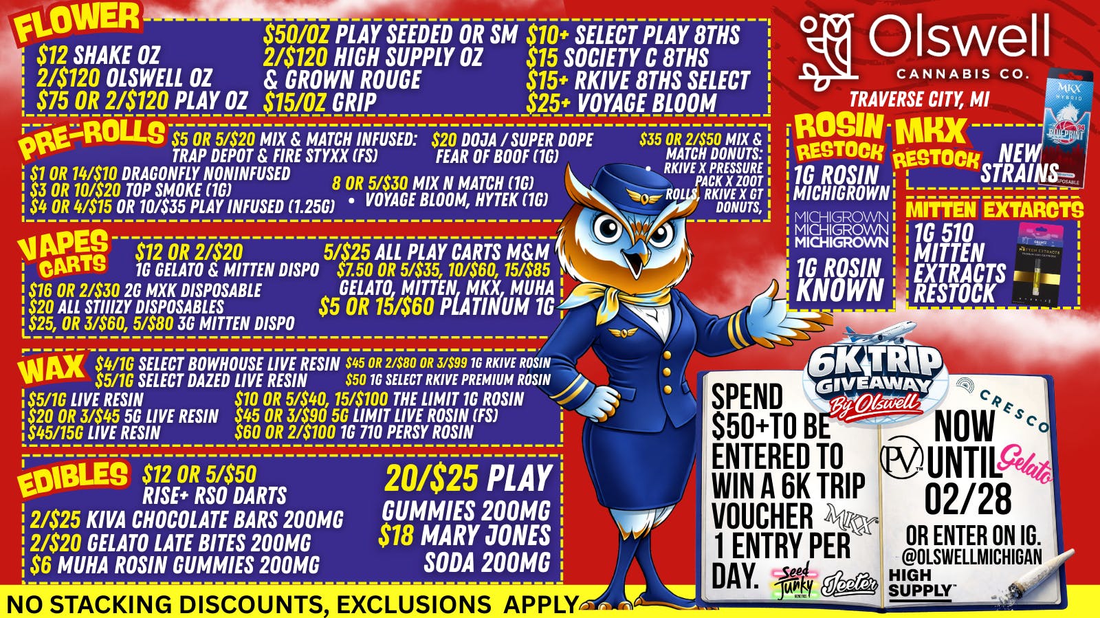 Olswell Cannabis Co OLSWELL TRAVERSE CITY LIVE DEALS.