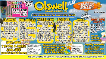 Olswell Cannabis Co D’OH! THAT’S CHEAP | SHOP OLSWELL GRAND RAPIDS, MI