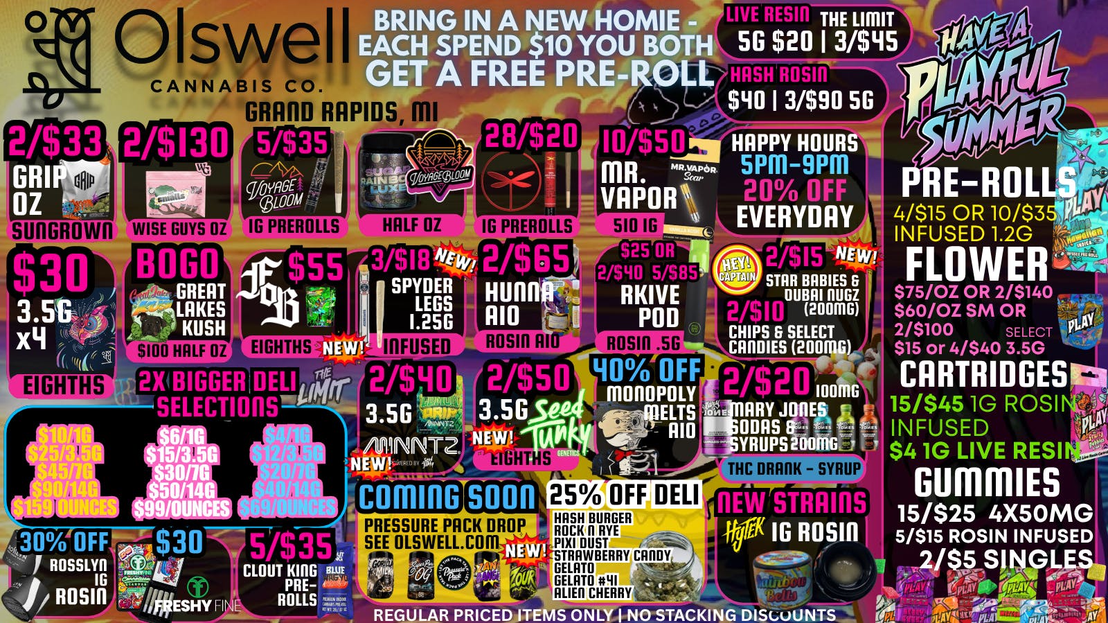 Olswell Cannabis Co OLSWELL, GRAND RAPIDS DELI JUST GOT LOUDER! 🚨🚨🚨