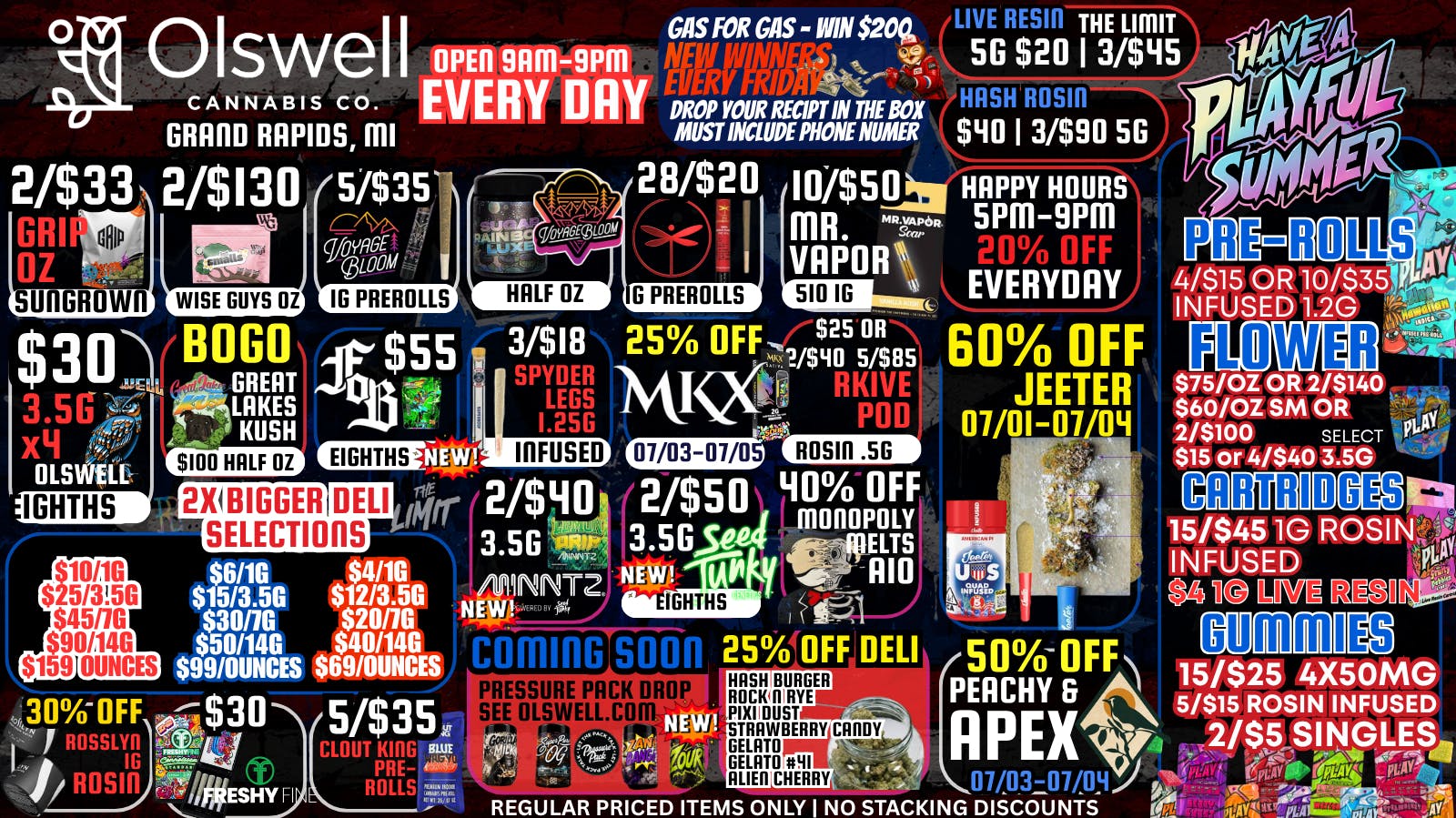 Olswell Cannabis Co LOUDEST ON 28TH ST, SHOP OLSWELL!