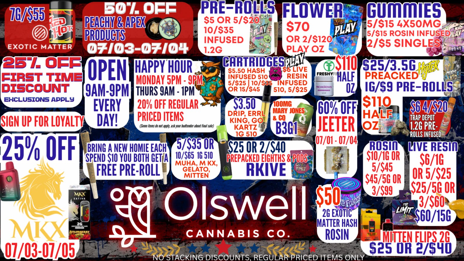 Olswell Cannabis Co - Kalkaska 🦉YOUR STASH STARTS HERE AT OLSWELL, KALKASKA!