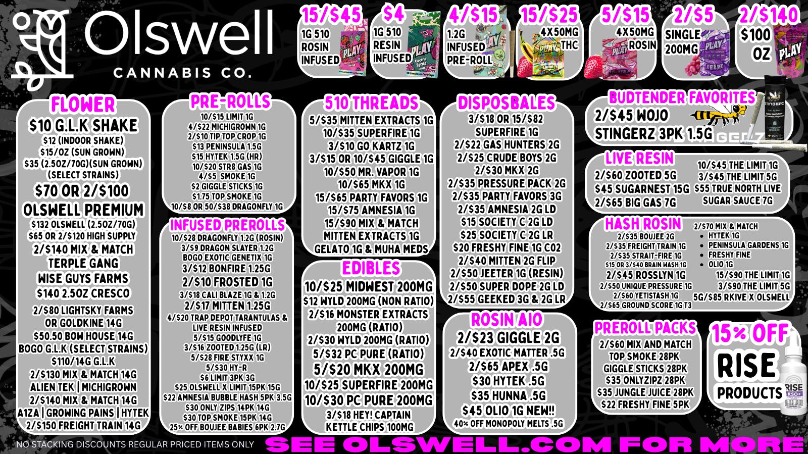Olswell Cannabis Co OLSWELL, ADRIAN. SHOP PRE-710 DEALS NOW!