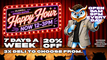 Olswell Cannabis Co OLSWELL GRAND RAPIDS, NEW HAPPY HOURS!