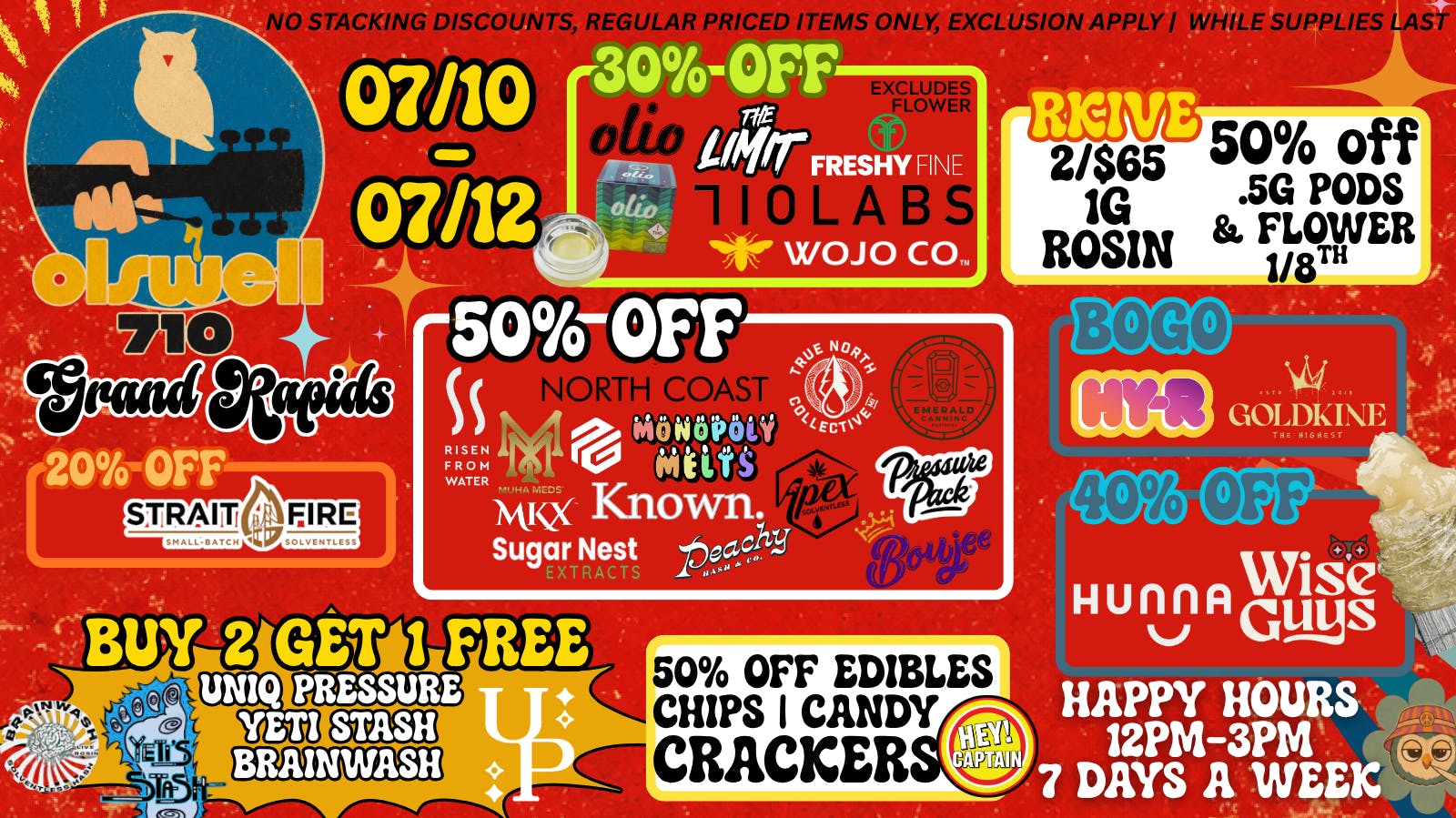 Olswell Cannabis Co OLSWELL 710 DEALS 07.10-07.12 MORE TO COME!