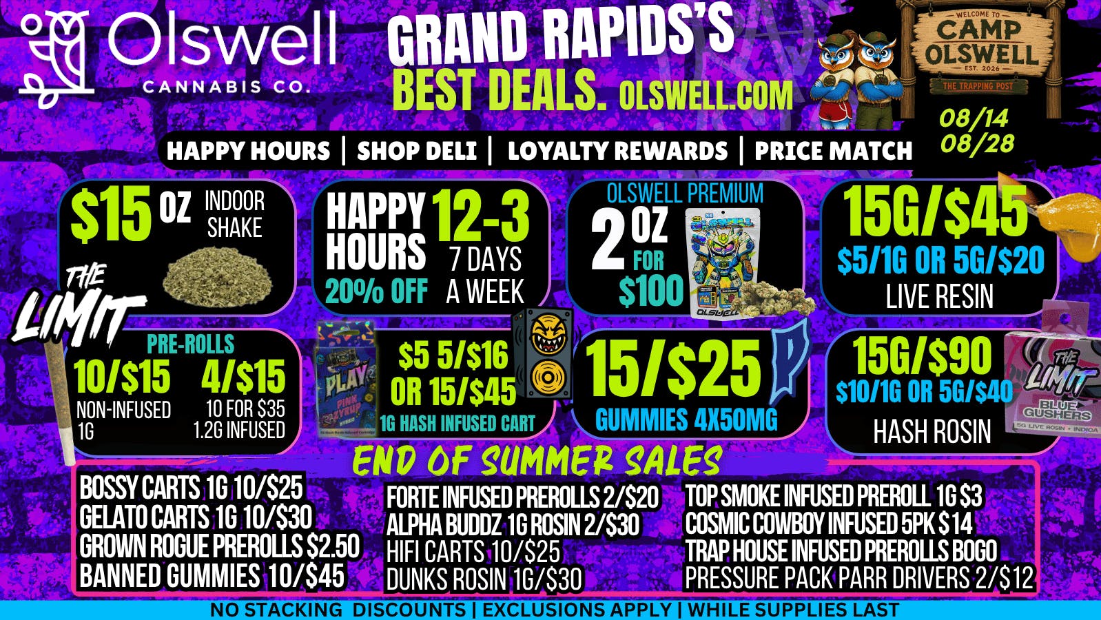 Olswell Cannabis Co SHOP DELI AT GRAND RAPIDS, MI
