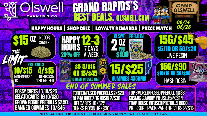 Olswell Cannabis Co SHOP DELI AT GRAND RAPIDS, MI