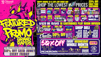 Olswell Cannabis Co OLSWELL SEPTEMBER DEALS | SHOP 50% OFF JEETER