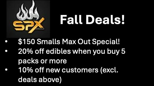 SPX Exotics Sanford Fall Deals at SPX Exotics!