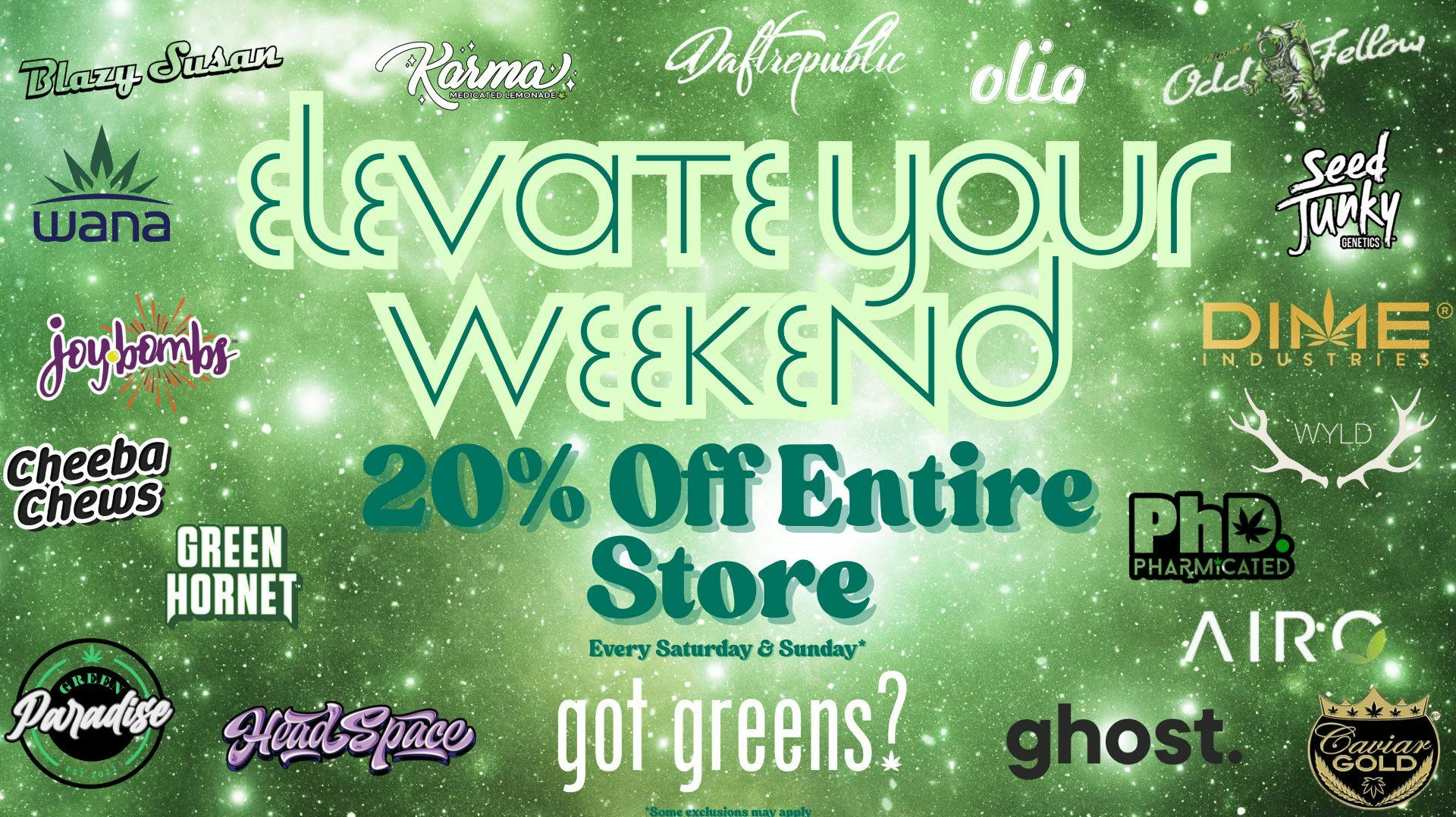 Got Greens 20% Off Entire Store