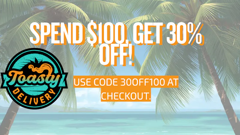 Toasty Spend $100 Get 30% Off