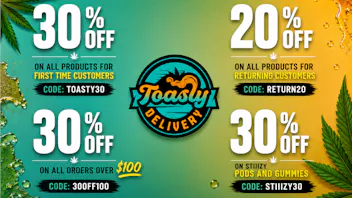 Toasty FTP 30%/RETURNING 20%/30% OFF $100+