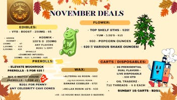 Elevate Dispensary Smoke Shop - Bethany Now Open 🔥High Testing - $60/oz Flower or 2 for $100 OTD!!