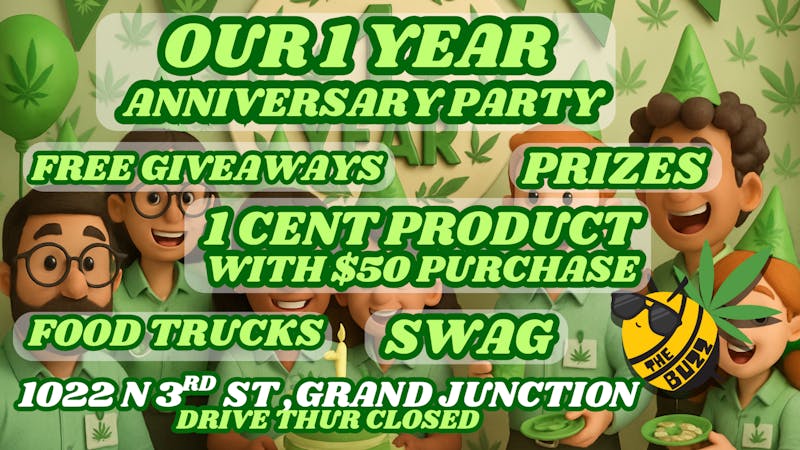 The Buzz - Grand Junction GRAND JUNCTION ANNIVERSARY