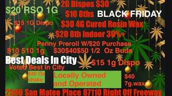 A Nice Dream Open Black Friday Penny Preroll w/$20 Purchase