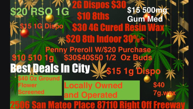 A Nice Dream Penny Preroll w/$20 Purchase $10 8th $7 1g 510