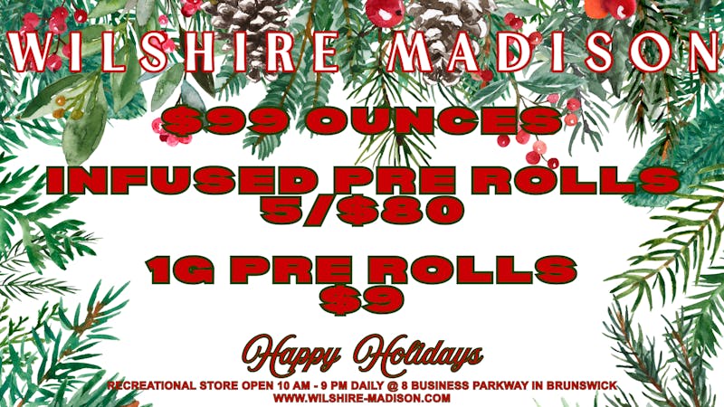 Wilshire Madison - Brunswick Recreational HAPPY HOLIDAYS FROM WILSHIRE MADISON❤️✨