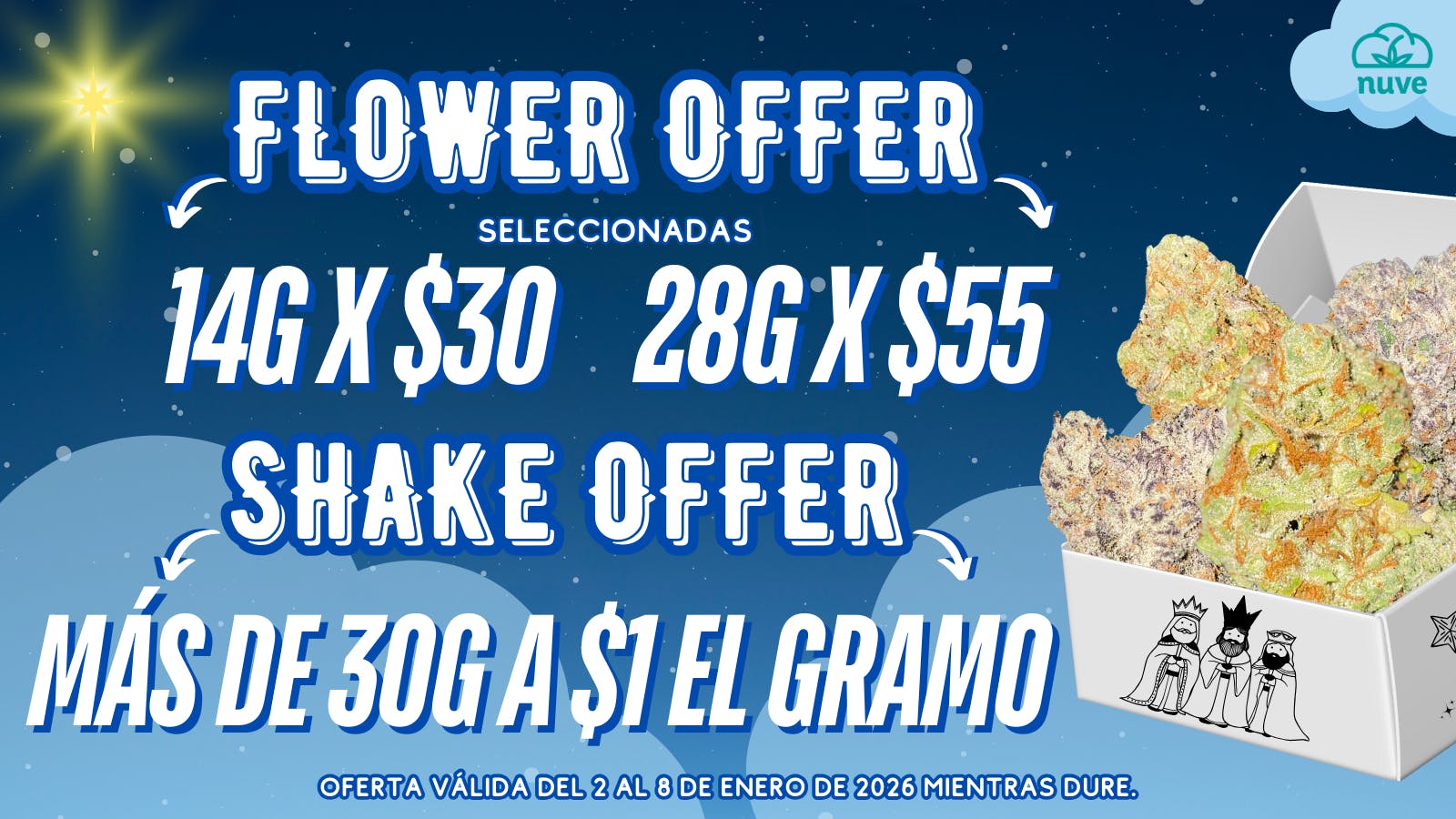 Nuve LA MAGIA DE REYES 🤴☁️