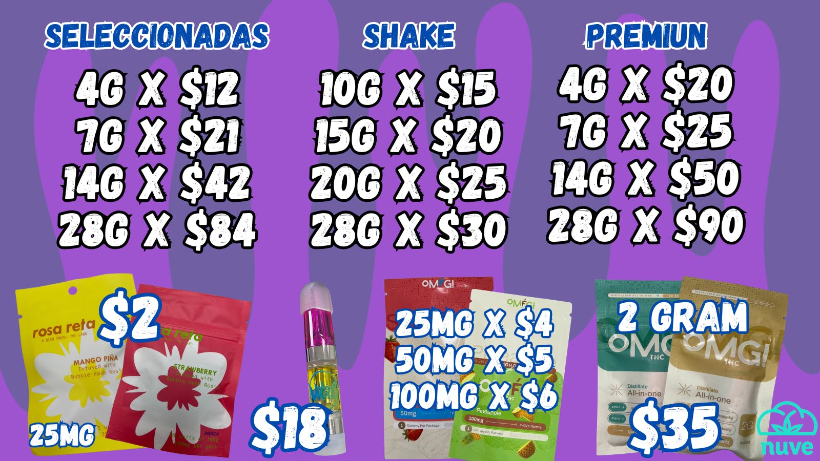 Nuve DISFRUTA DE NUESTRAS OFERTAS ☁️