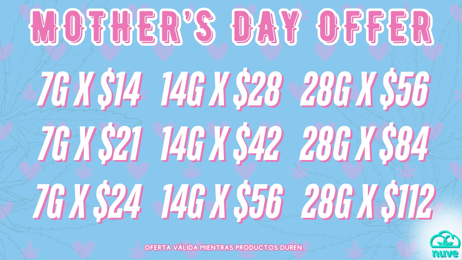 Nuve DISFRUTA DE NUESTRAS OFERTAS ☁️