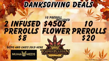 EmpireGarden Danksgiving Deals