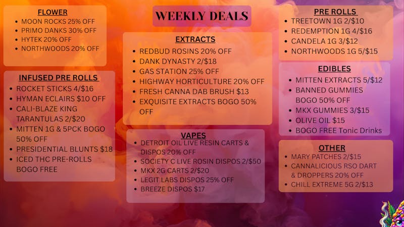 High Society Wellness Weekly Deals 9/29