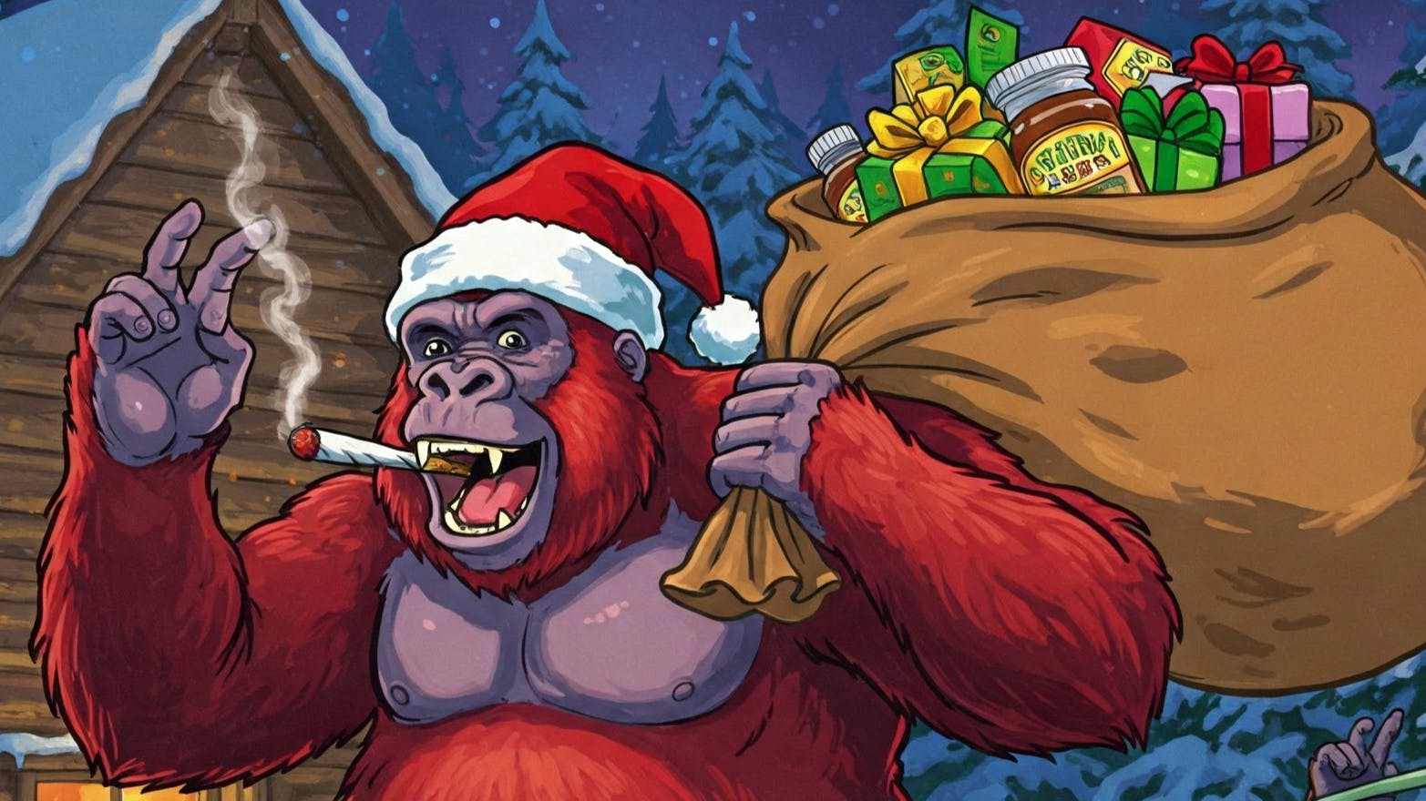 Red Gorilla Greens Delivery East Holiday Special!