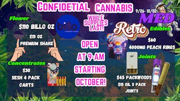 Confidential Cannabis Wake Me UP For September DEALS!
