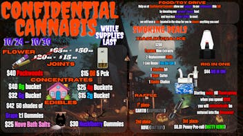 Confidential Cannabis Brewing Up Some Spooky Deals!
